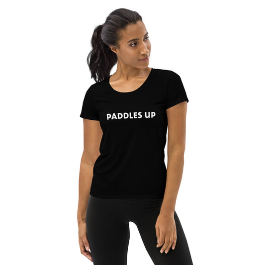 Paddle's Up Women's Athletic T-Shirt